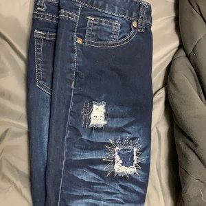 Dark Washed Skinny Jeans